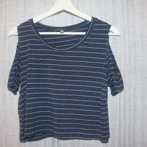 American Eagle Striped Crop Top